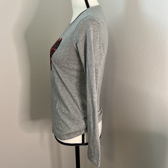 3/$12! Crewcuts girls heart tee - size XL (12-14) - Picture 3 of 5